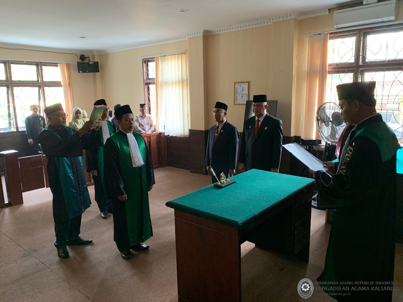 Ketua PA Kalianda Resmi Lantik Wakil Ketua dan Hakim